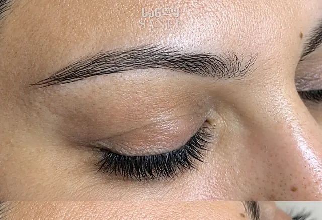 Permanent brows — Before, SANLE Beauty Salon