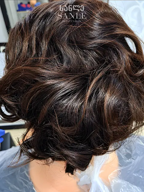 Hair highlights — Before, SANLE Beauty Salon