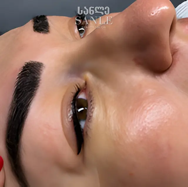 Ресницы — После, SANLE Beauty Salon