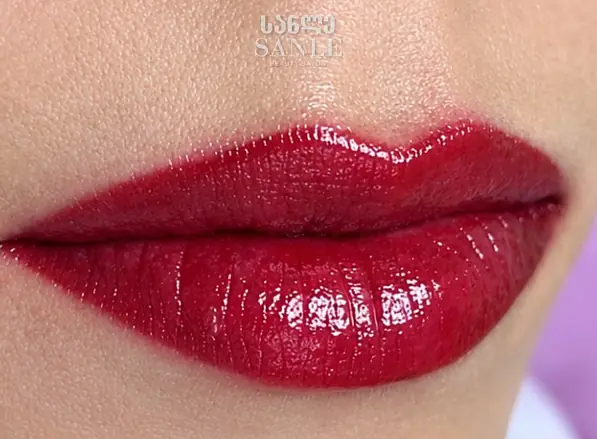 Lip blush (permanent) — After, SANLE Beauty Salon